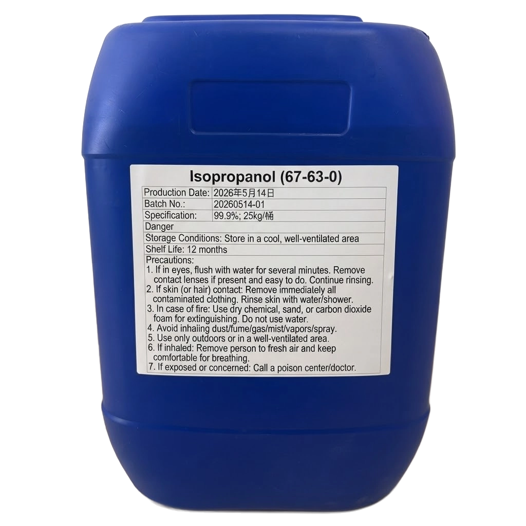 Isopropyl Alcohol IPA CAS 67-63-0 Solvent Grade