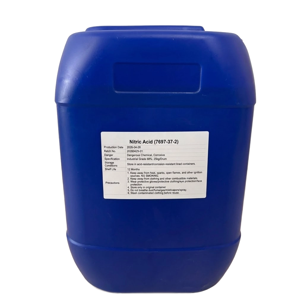 Nitric Acid CAS 7697-37-2 Industrial Grade