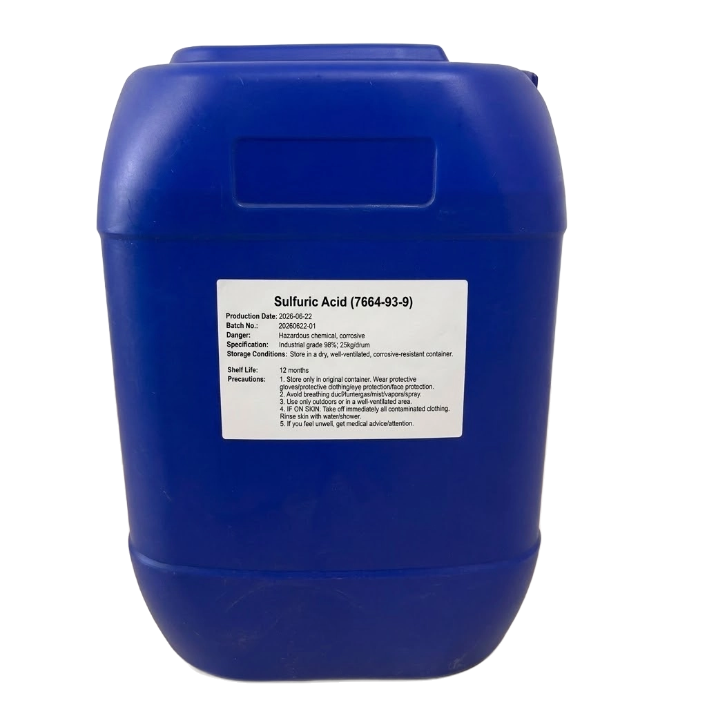 Sulfuric Acid CAS 7664-93-9 Industrial Grade